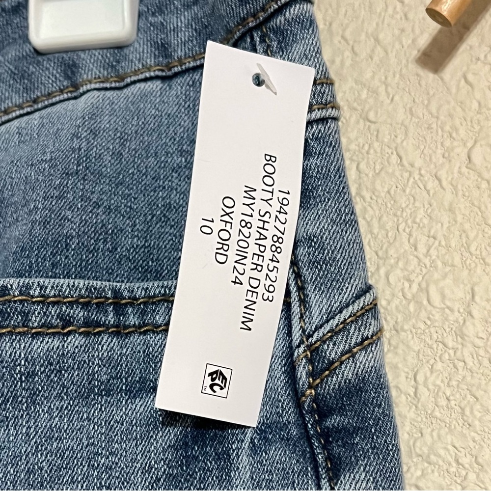 Seven7 Jeans Booty Shaper High Rise Denim Legging - Picture 6 of 11